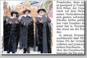 Markt ohne dr&ouml;hnende Christmas-Songs