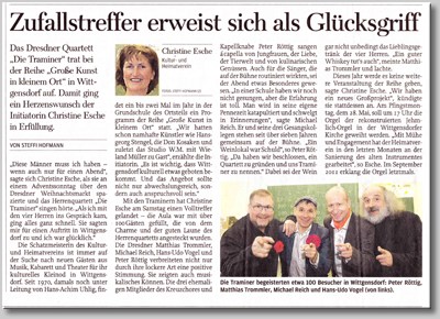 Die M&auml;nner muss man haben ...